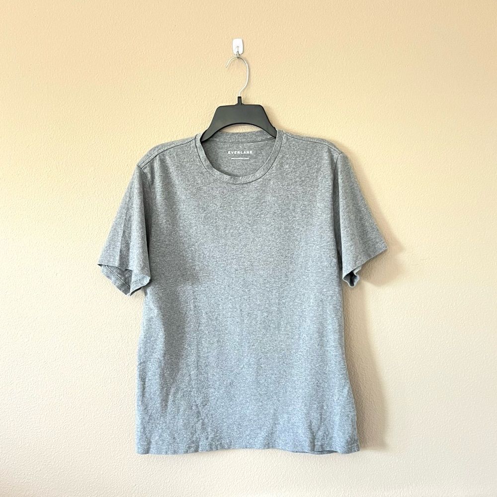 Everlane Heather Grey Crew Neck Shirt